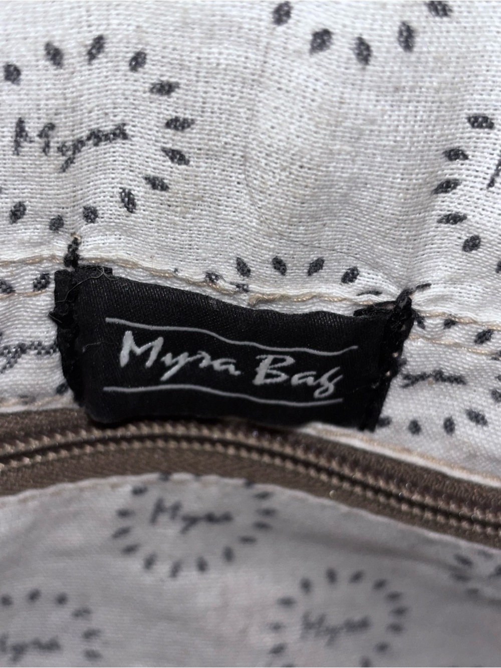 Myra Bag Archaic Canvas & Leather Crossbody - Picture 8 of 13